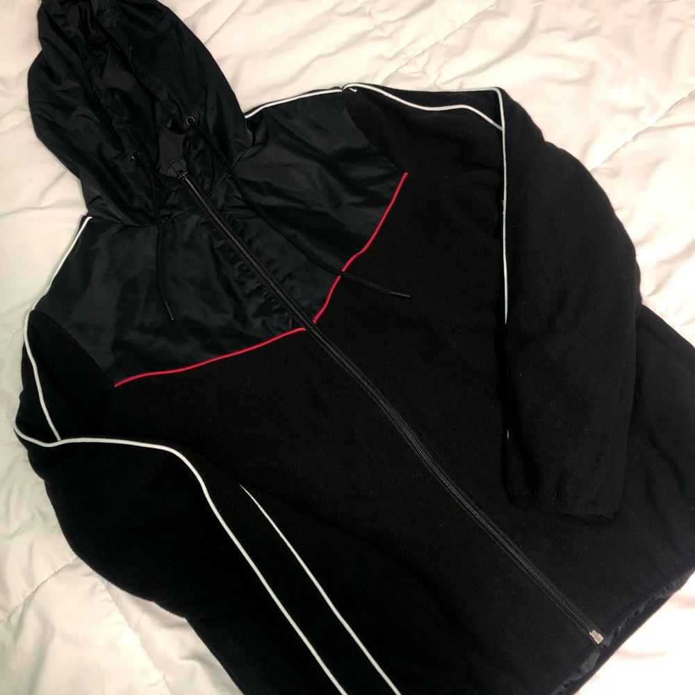 Black Zip-Up